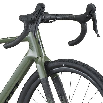Превью Гревел Велосипед SCOTT Addict Gravel 40 (2026) Wenge Green